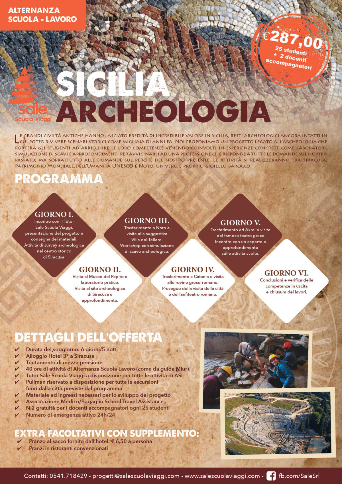 Offerta SiciliaArcheologia - Sale Scuola Viaggi