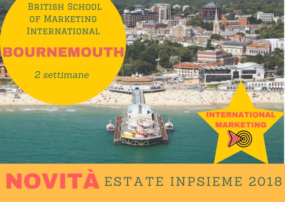 Bournemouth residence Inpsieme 2018 sale scuola viaggi