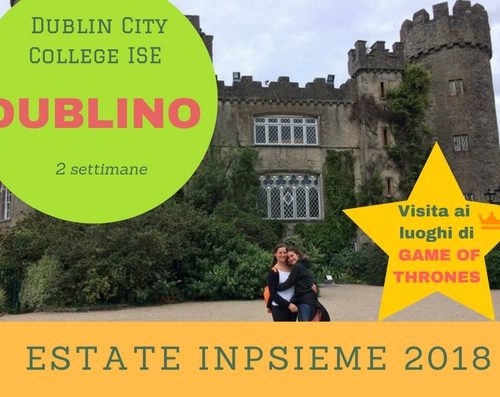 Dublin City College ISE Inpsieme 2018 Sale Scuola Viaggi