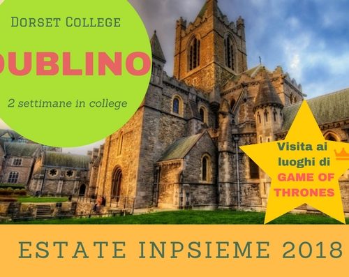 Dublino College Inpsieme 2018 Sale Scuola Viaggi