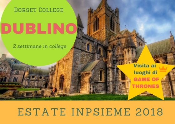 Dublino College Inpsieme 2018 Sale Scuola Viaggi