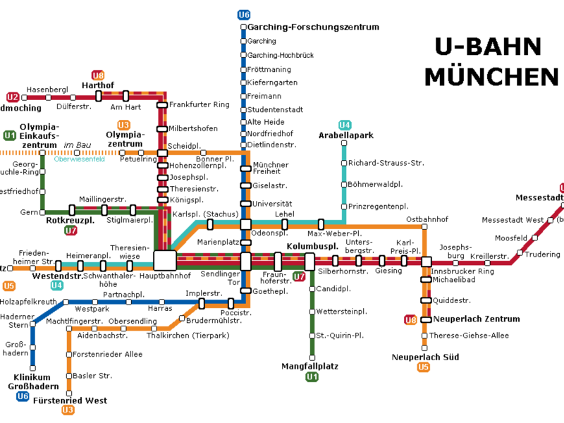 Plan-Metro-Munich-U-Bahn salescuolaviaggi