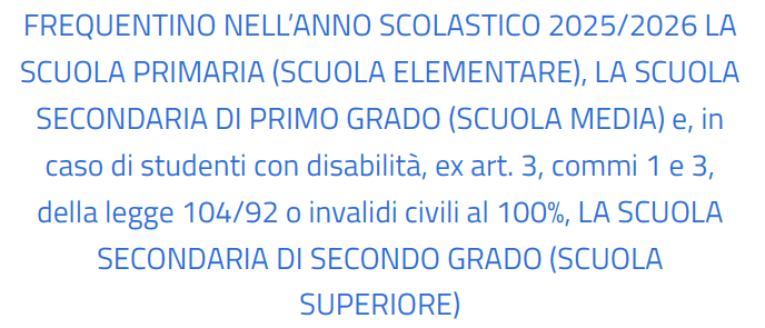 disabile art 104 e invalidi bando italia